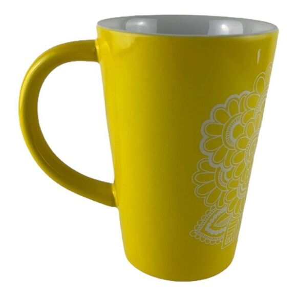 DAVID'S DAVIDS Tea The Perfect Mug Yellow Paisley - Picture 3 of 7